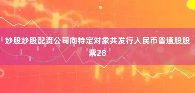 炒股炒股配资公司向特定对象共发行人民币普通股股票28